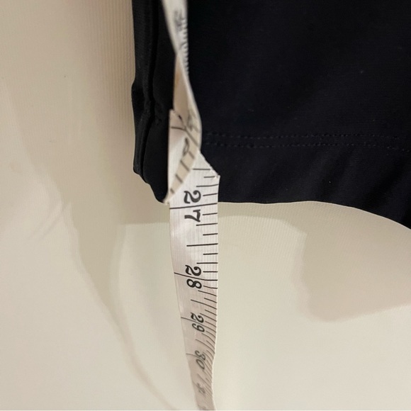 Lululemon Mens 38x27 Black ABC Slim-Fit Trousers Pants Warpstreme LM5AQYS - Picture 3 of 5